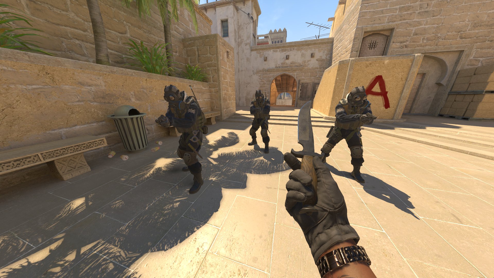 Vanilla CS2 characters